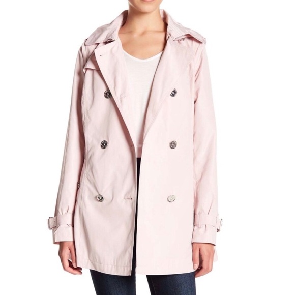 Michael Kors Jackets & Blazers - Michael Kors Pink Trench Coat